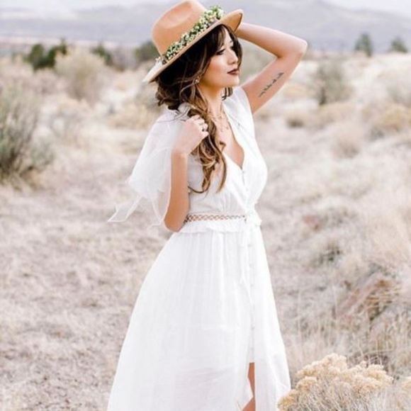 White maxi dress - Picture 4 of 8